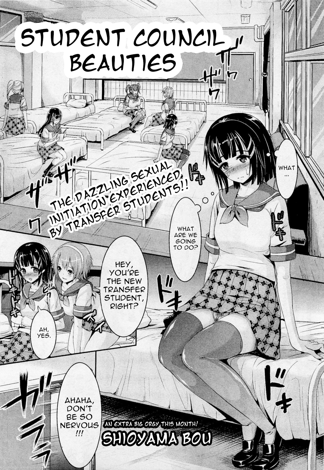 Hentai Manga Comic-Student Council Beauties-Read-1